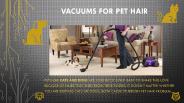 Vacuums For Pet Hair