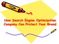 Search Engine Optimization Company Can Protect Your Brand | Online Prestige Management PowerPoint PPT Presentation