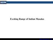 Exciting Range of Indian Masalas