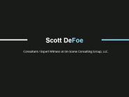 Scott DeFoe - Expert Witness From California