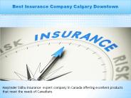 Best Insurance Company Calgary Downtown