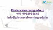 Distance Education PGD in Export Management