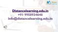 Distance Education PGD in Investment Analysis and Portfolio Management PowerPoint PPT Presentation