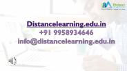 Distance Education PGD in NGO Management