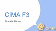 CIMA F3 Exam Syllabus 2019