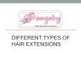 DIFFERENT TYPES OF HAIR EXTENSIONS (1) PowerPoint PPT Presentation