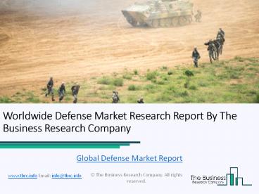 Global Defense Market Research Report