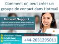 Comment on peut créer un groupe de contact dans Hotmail PowerPoint PPT Presentation