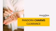 PANDORA CHARMS CLEARANCE