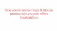 Buy Women Tops & Blouse discount offers USA Deals360.us
