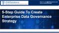 Step Guide To Create Enterprise Data Governance Strategy PowerPoint PPT Presentation
