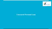 Unsecured Personal Loan