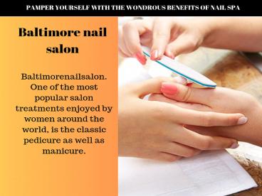 Baltimore nail salon