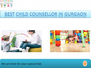Best child counsellor in Gurgaon