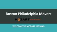 Boston-Philadelphia Movers | mozartmoving