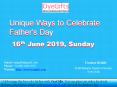 Unique Ways to Celebrate Father's Day PowerPoint PPT Presentation