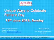 Unique Ways to Celebrate Father's Day