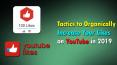 Tactics to Organically Increase Your Likes on YouTube in 2019 PowerPoint PPT Presentation