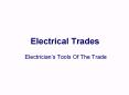 Electric tools PowerPoint PPT Presentation