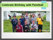 Celebrate Birthday with Paintball