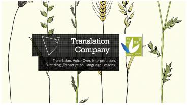 Translation company in Bangalore