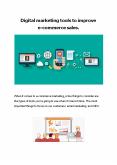 Digital marketing tools to improve e-commerce sales. PowerPoint PPT Presentation