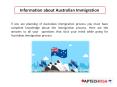 Australian Immigration Information PowerPoint PPT Presentation