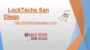 carlsbad Residantal Locksmiht | Locktechs San Diego