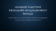 Custom Designed engagement Rings
