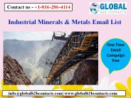 Industrial Minerals & Metals Email List