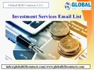 Investment Services Email List