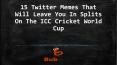 15 Twitter Memes That Will Leave You In Splits On The ICC Cricket World Cup PowerPoint PPT Presentation