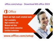 office.com/setup -  Download MS office 2019
