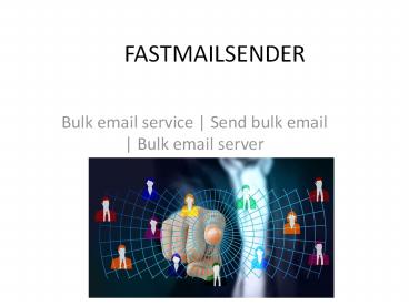 Fastmailsender
