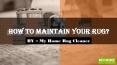 How To Maintain Your Rug PowerPoint PPT Presentation