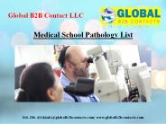 Medical School Pathology List