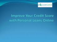 Improve your credit score