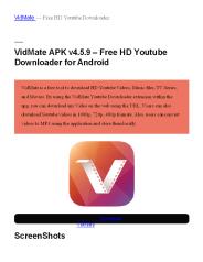 vidmate app download| vidmate apps