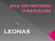 Bulk sms company in Bangalore