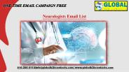 Neurologists Email List