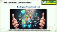 Rackspace Users Email List