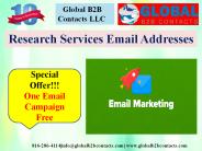Research Services Email Addresses