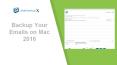 Backup outlook mac 2016 PowerPoint PPT Presentation