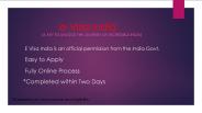 e-Visa Indian online Eligibility & Application form