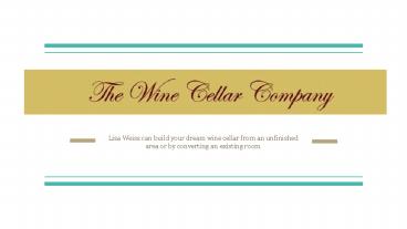 Wine Cellar Company