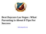 Professional and Best Daycare Las Vegas