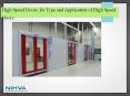 High Speed Doors, Its Type and Application of High Speed Doors (1) PowerPoint PPT Presentation