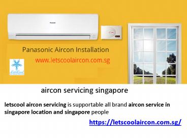 aircon servicing singapore