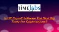 Is HR Payroll Software The Next Big Thing For Organisations PowerPoint PPT Presentation