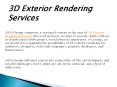 3D Exterior Rendering Services PowerPoint PPT Presentation